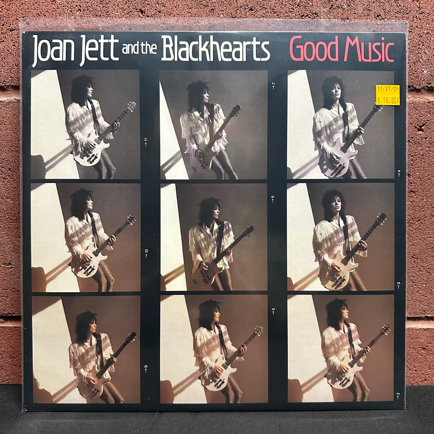 Used Vinyl:  Joan Jett & The Blackhearts ”Good Music” LP