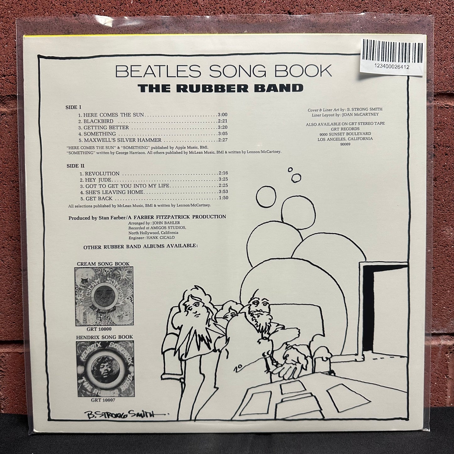 Used Vinyl:  The Rubber Band "Beatles Song Book" LP