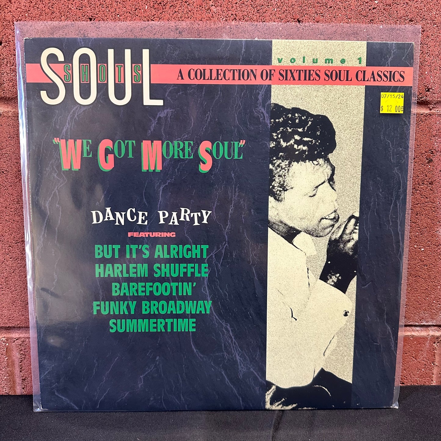 Used Vinyl:  Various ”Soul Shots Volume 1: "We Got More Soul" (Dance Party)” LP