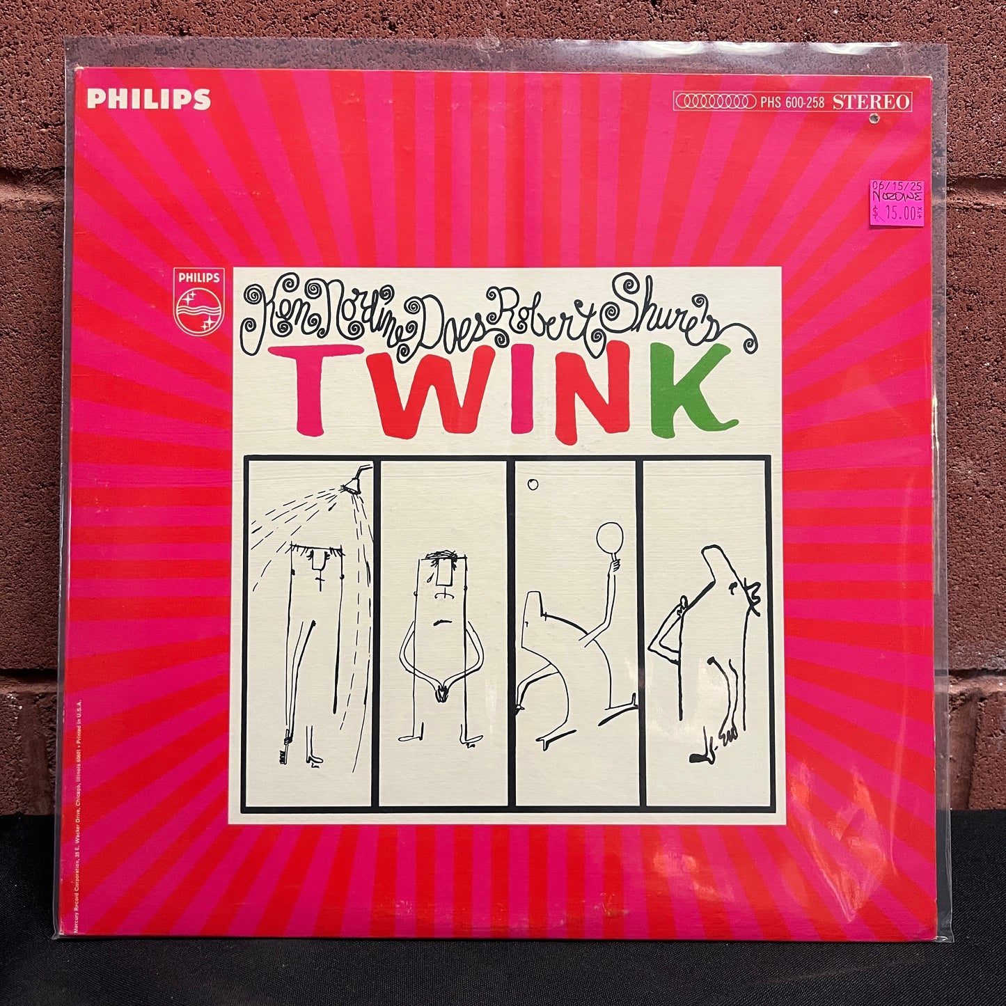 Used Vinyl: Ken Nordine "Does Robert Shure's TWINK" LP