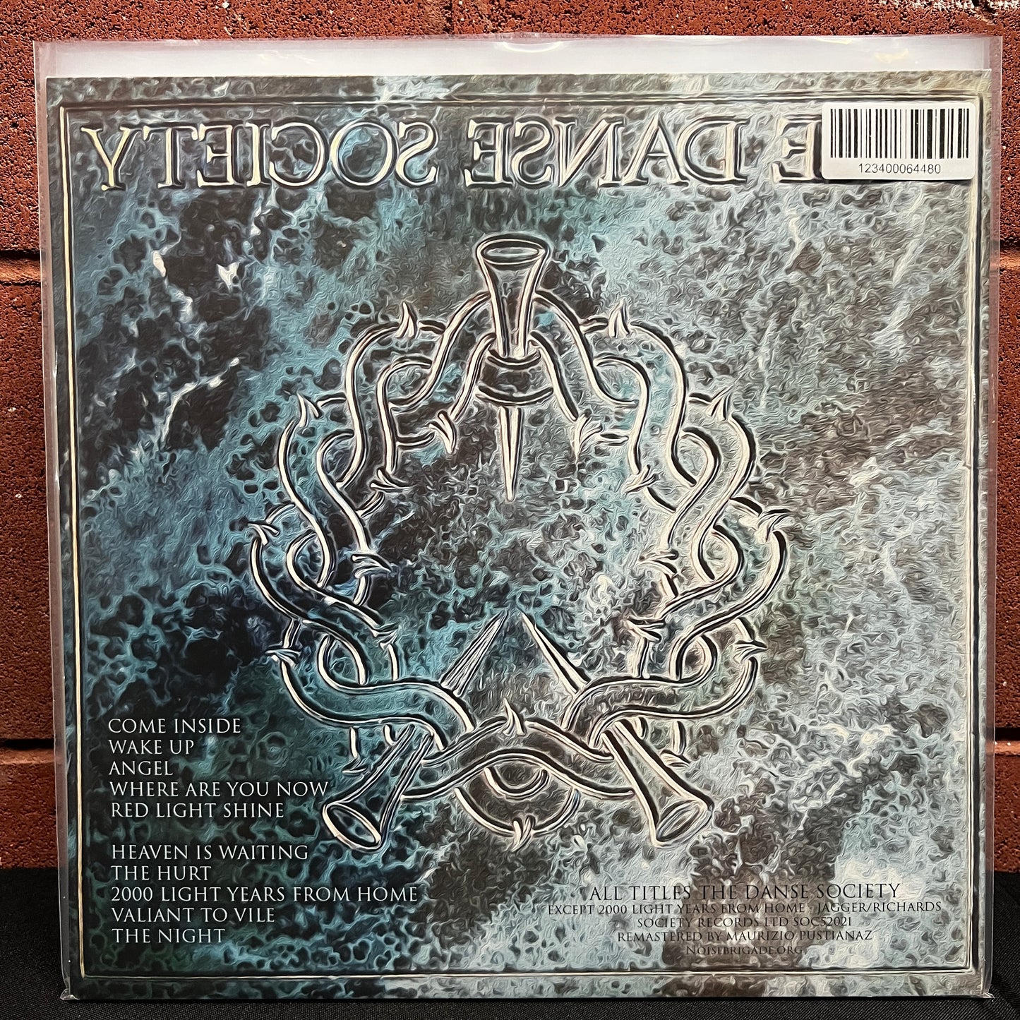 Used Vinyl: The Danse Society "Heaven Is Waiting" LP (2021 Italian Press - Blue Vinyl)