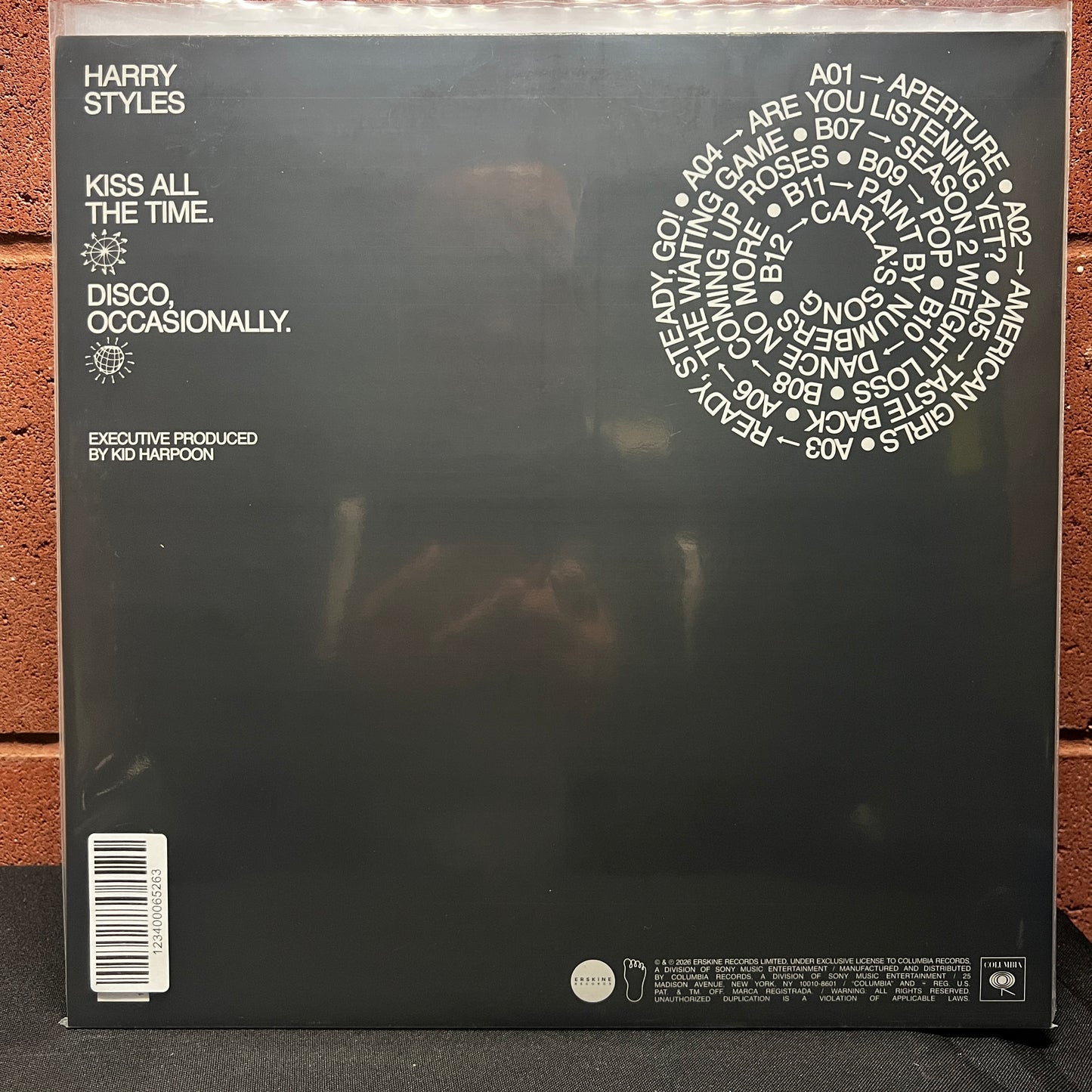 Used Vinyl: Harry Styles "Kiss All The Time. Disco, Occasionally" LP (2026 Press - Red Vinyl)
