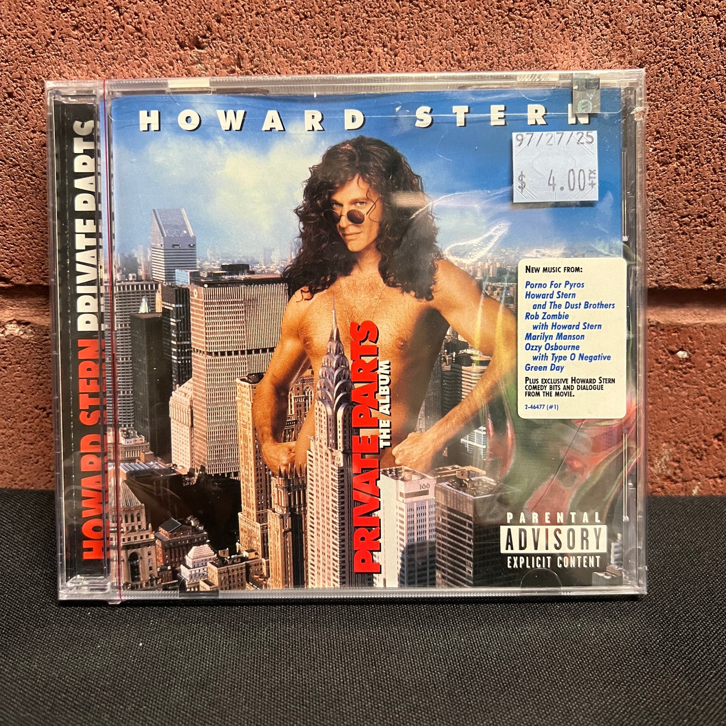 Used CD: V/A - "Howard Stern: Private Parts - The Album" CD (Sealed)