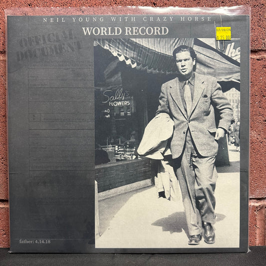 Used Vinyl:  Neil Young With Crazy Horse ”World Record” 2xLP