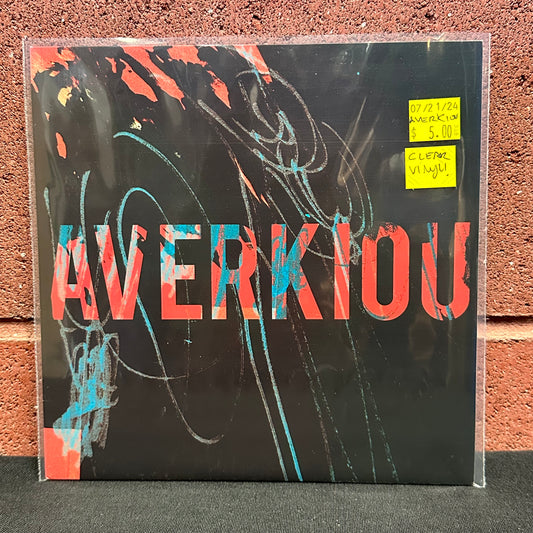 Used Vinyl:  Averkiou ”Wasted And High / No One's Holding A Gun To Your Head” 7" (Clear vinyl)