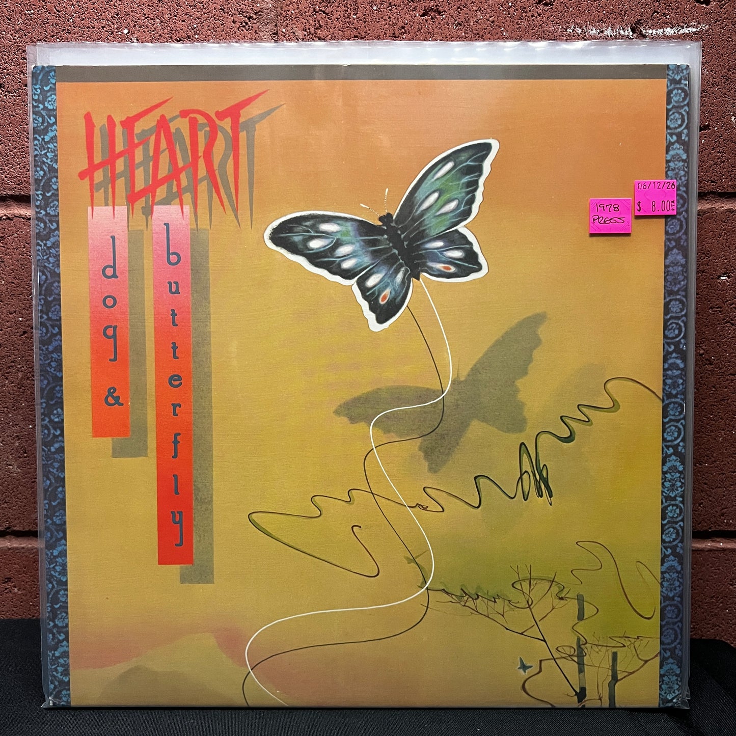 Used Vinyl: Heart ‎"Dog & Butterfly" LP (1978 Press)