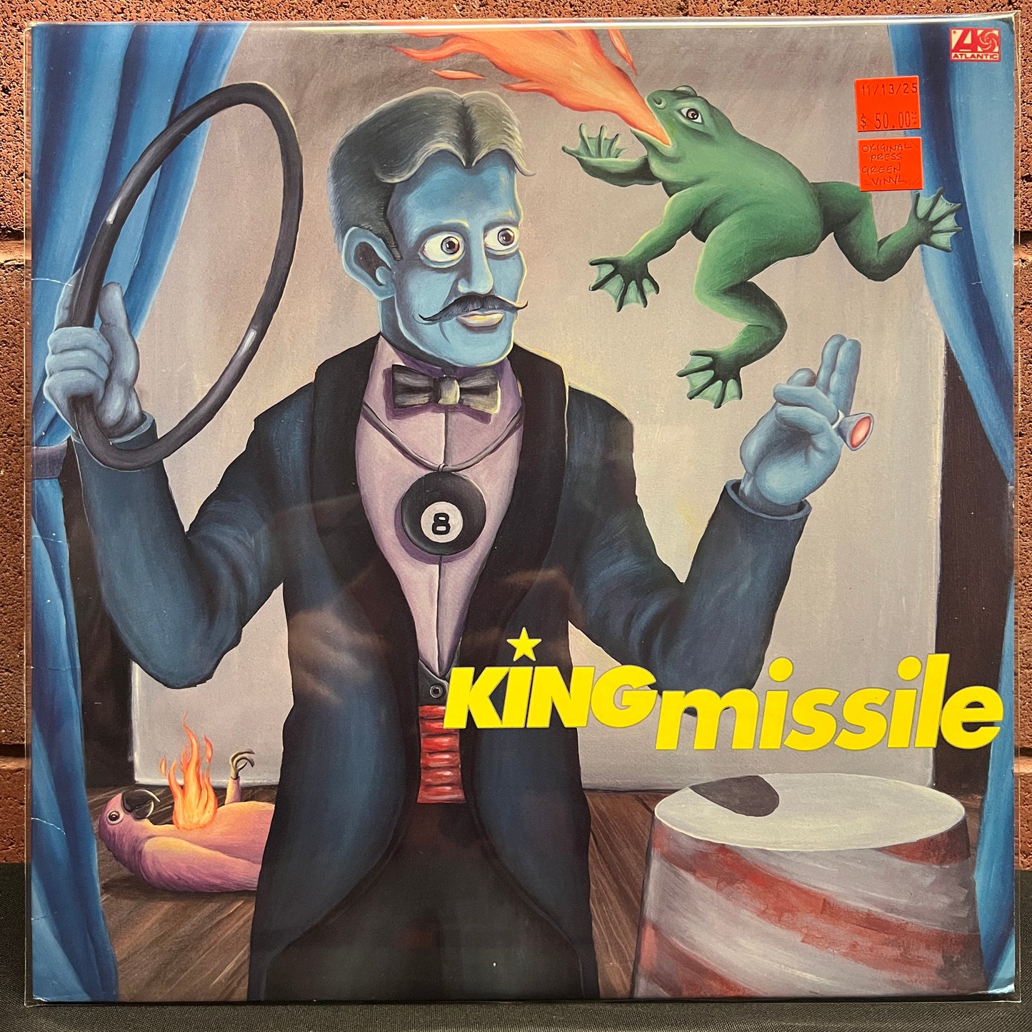 Used Vinyl: King Missile "King Missile" LP (1994 Pressing, Green vinyl)