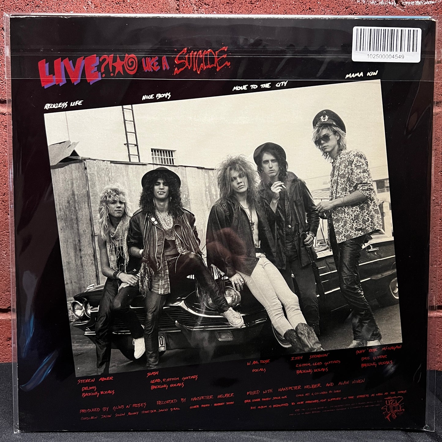 Used Vinyl: Guns N' Roses "Live ?!★@ Like A Suicide" LP (True 1st Press)