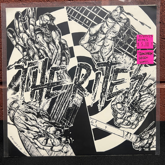Used Vinyl: The Rites "Your Last Rites E.P." 7" (Transparent Green Vinyl)