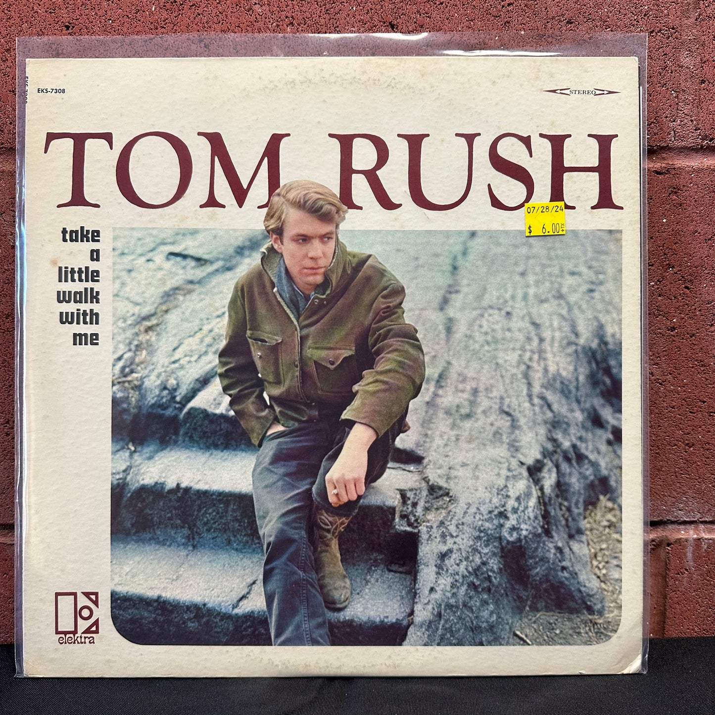 Used Vinyl:  Tom Rush ”Take A Little Walk With Me” LP