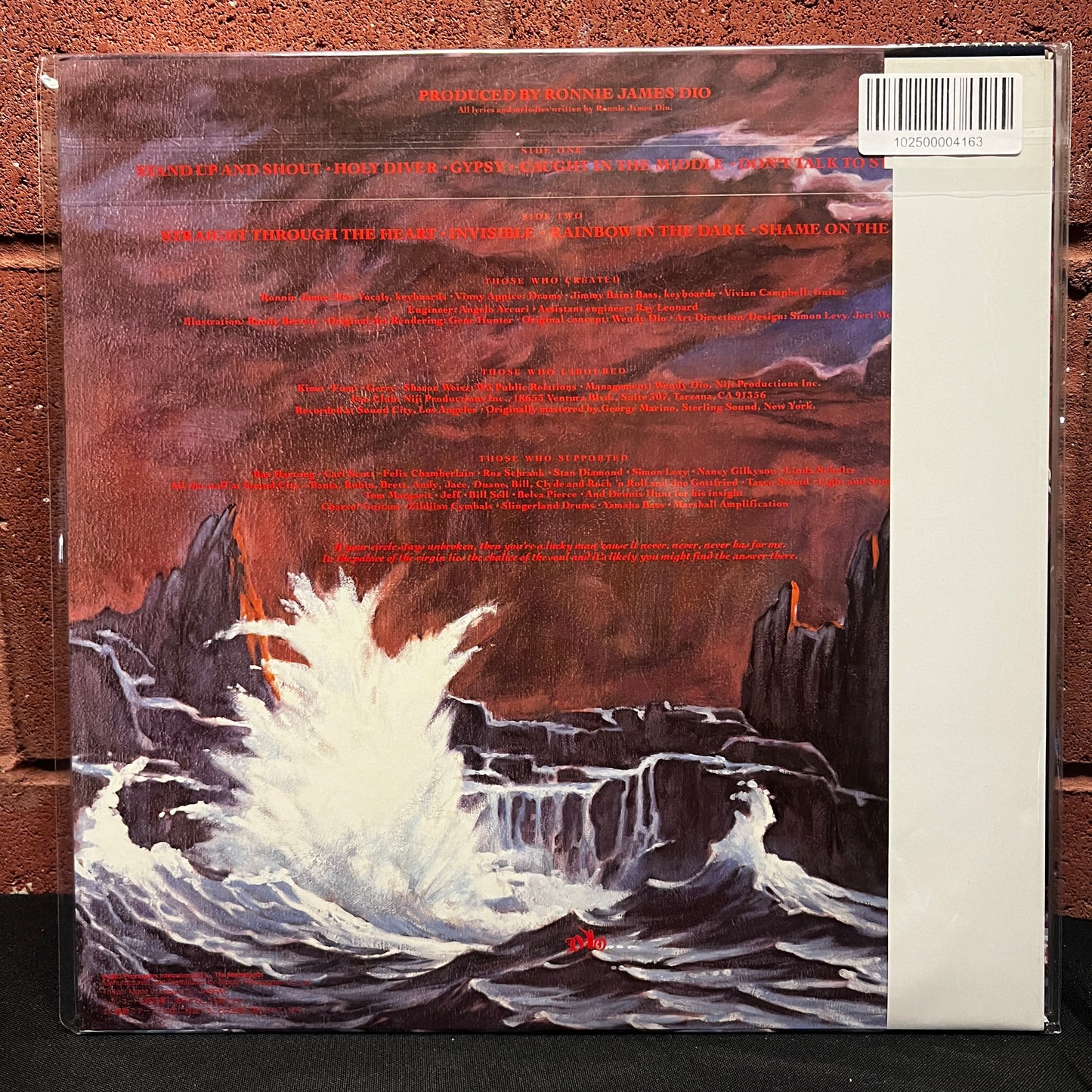 Used Vinyl: Dio "Holy Diver" LP (1983 Japanese Issue)