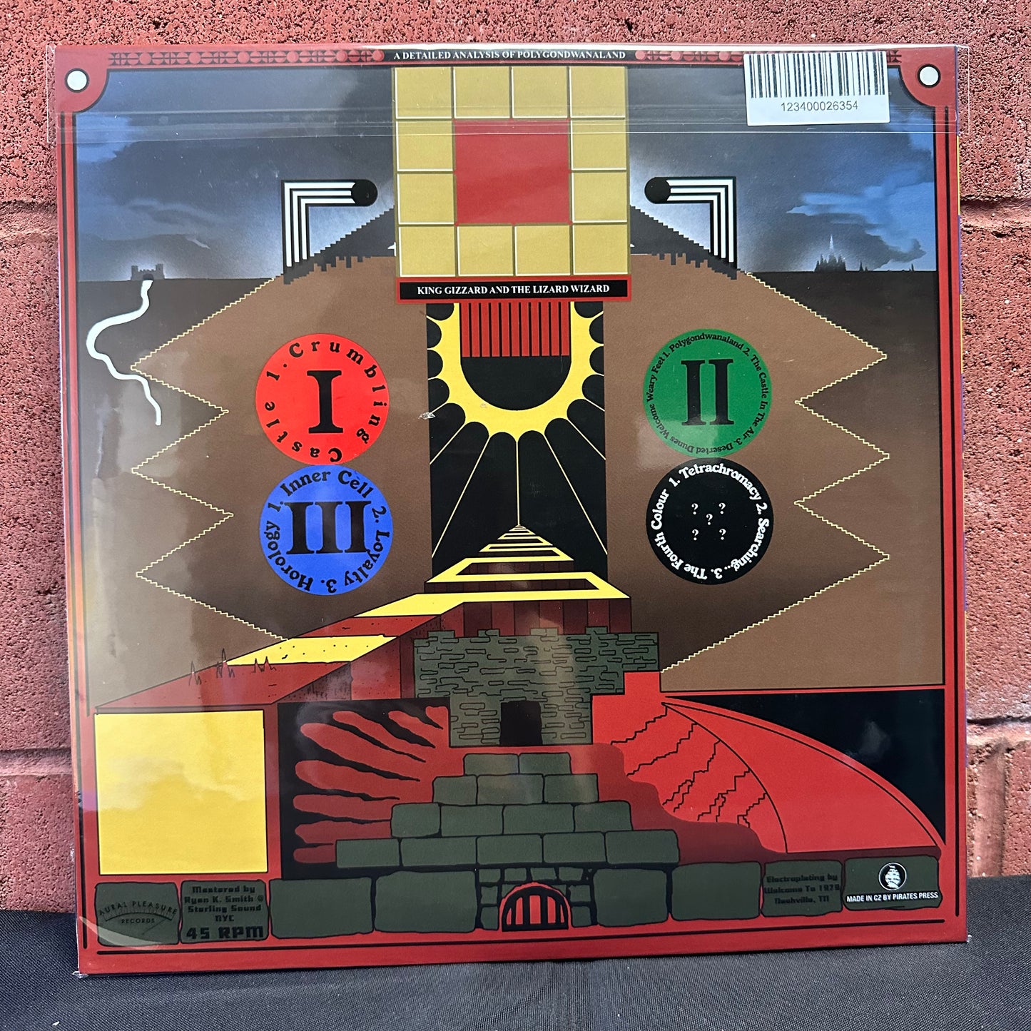 Used Vinyl:  King Gizzard And The Lizard Wizard ”Polygondwanaland” 2xLP (Pinwheel vinyl)