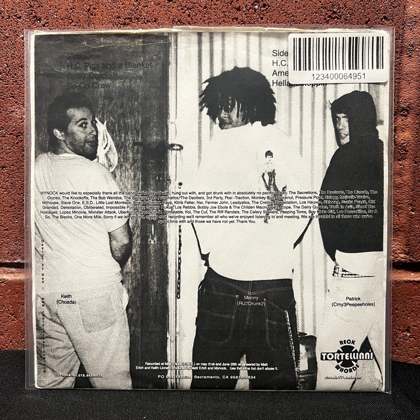 Used Vinyl: Mynock ‎"Don't Even Core" 7"