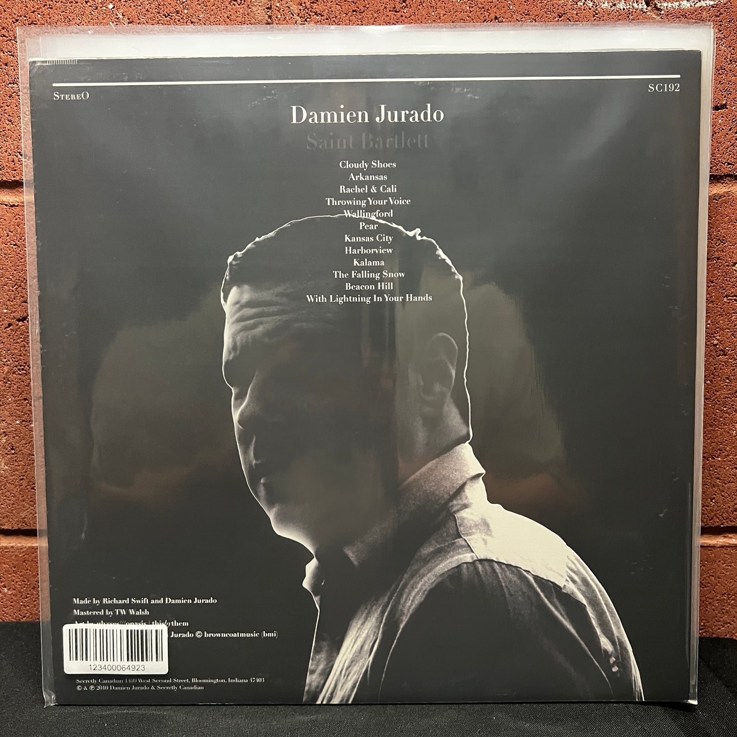 Used Vinyl: Damien Jurado "Saint Bartlett" LP (2010 Press)