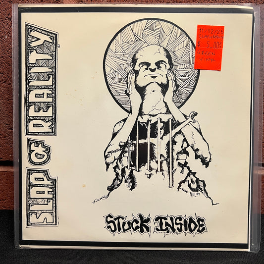 Used Vinyl: Slap of Reality "Stuck Inside" 7" (Green Vinyl)