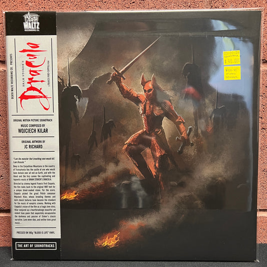 Used Vinyl: Wojciech Kilar "Bram Stoker's Dracula (Original Motion Picture Soundtrack)" LP (Red with Purple Splatter vinyl)