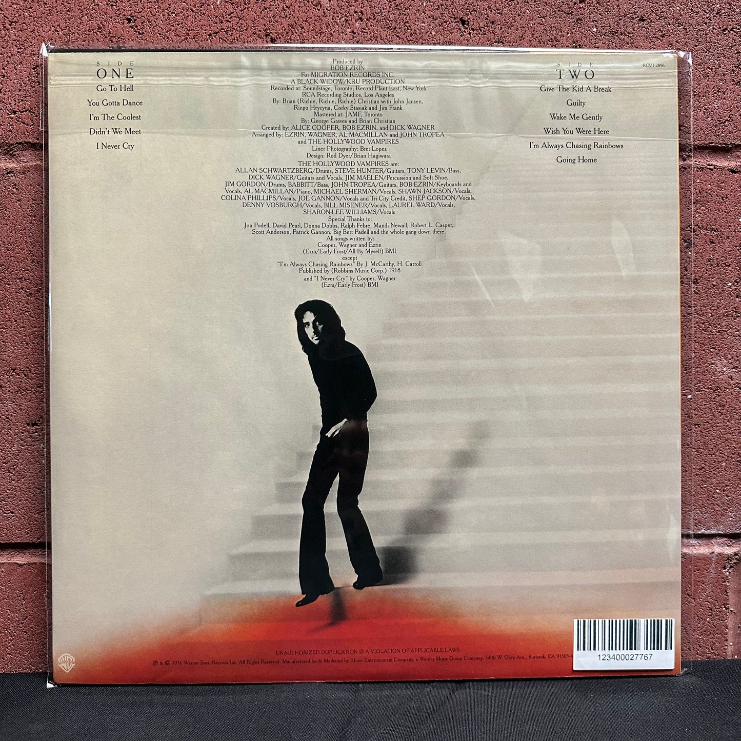 Used Vinyl:  Alice Cooper ”Alice Cooper Goes To Hell” LP (Orange vinyl)