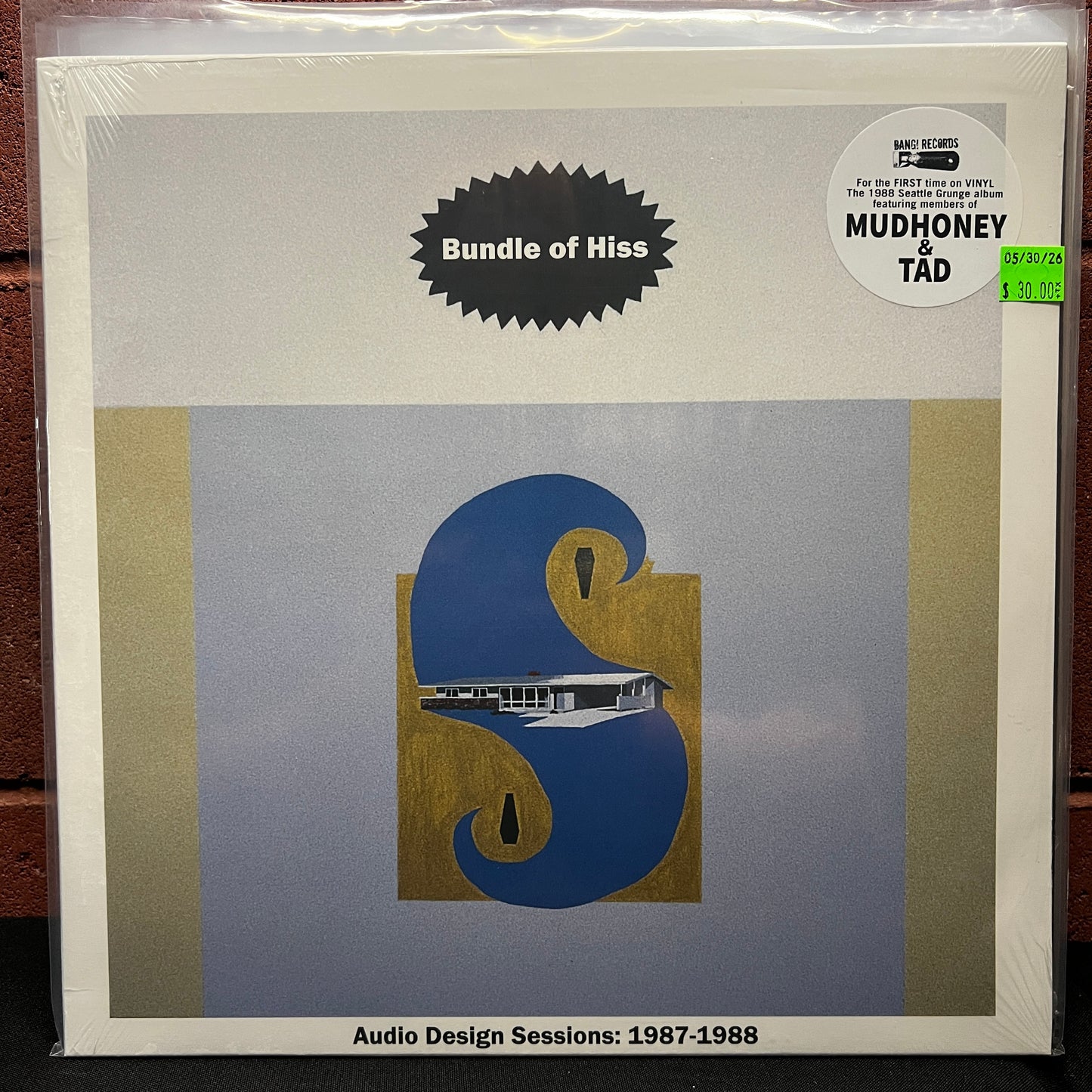 Used Vinyl: Bundle Of Hiss "Audio Design Sessions: 1987-1988" LP (2025 Press - Sealed!)