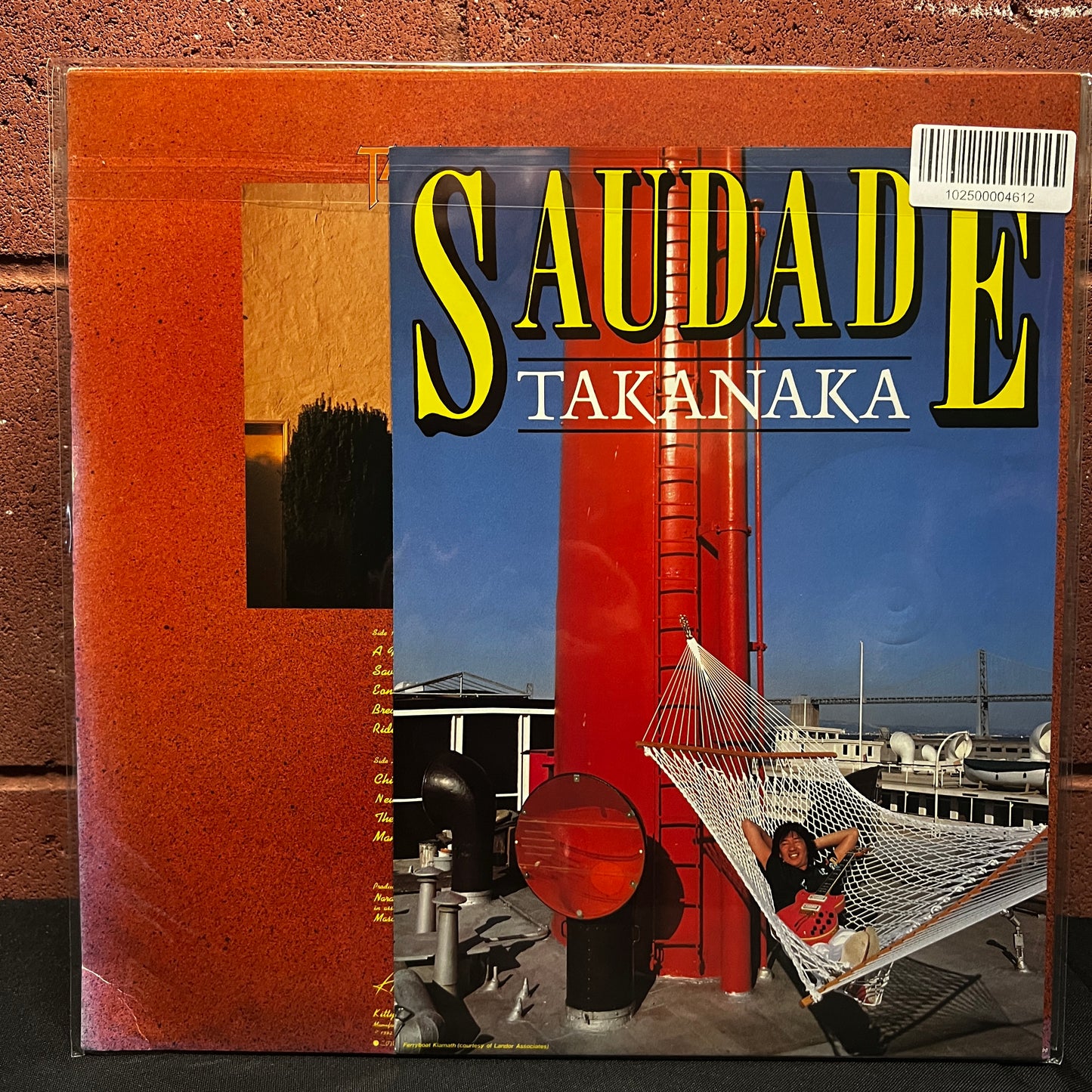 Used Vinyl: Masayoshi Takanaka "Saudade" LP (1982 Japanese Press)