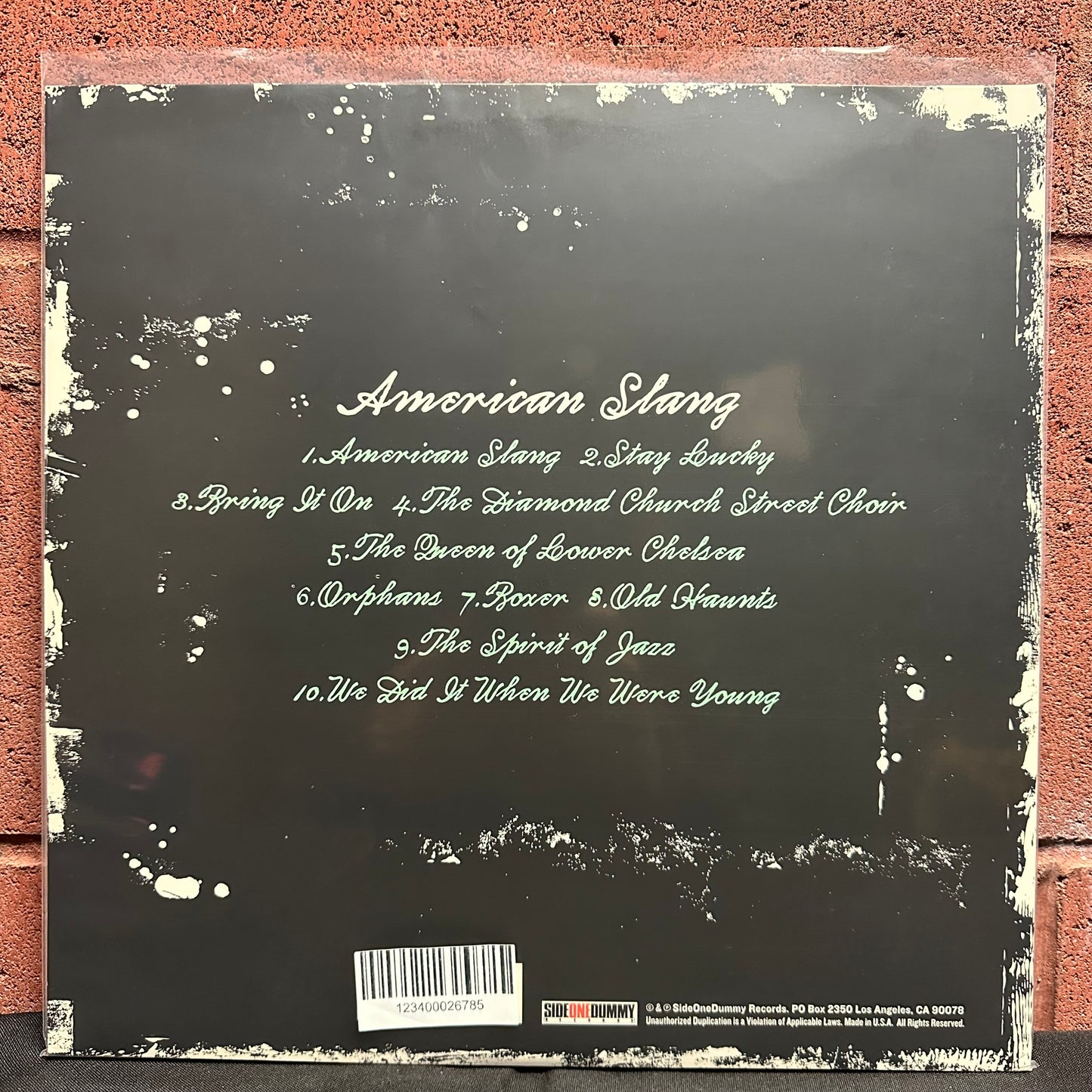 Used Vinyl:  The Gaslight Anthem ”American Slang” LP