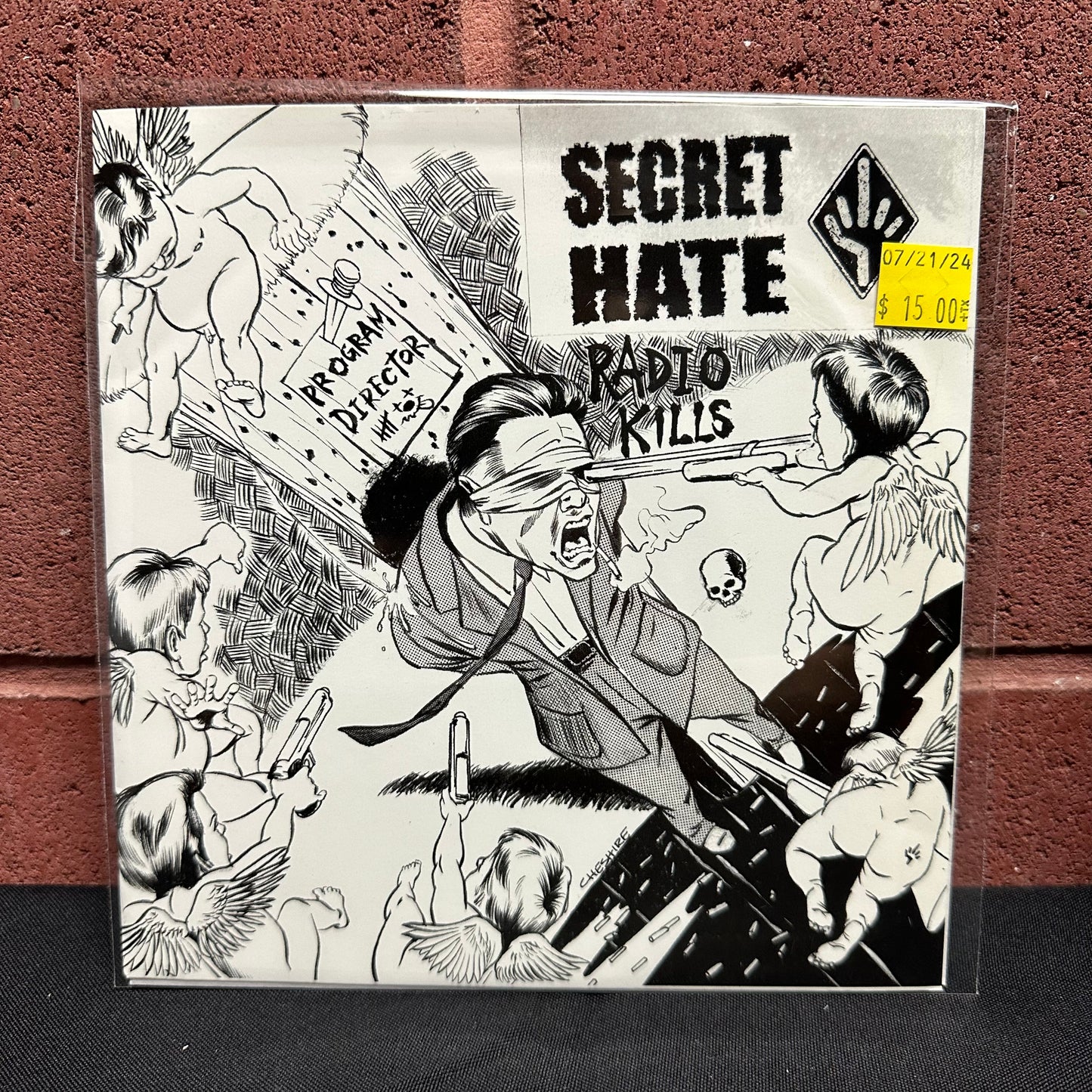 Used Vinyl:  Secret Hate ”Radio Kills” 7"