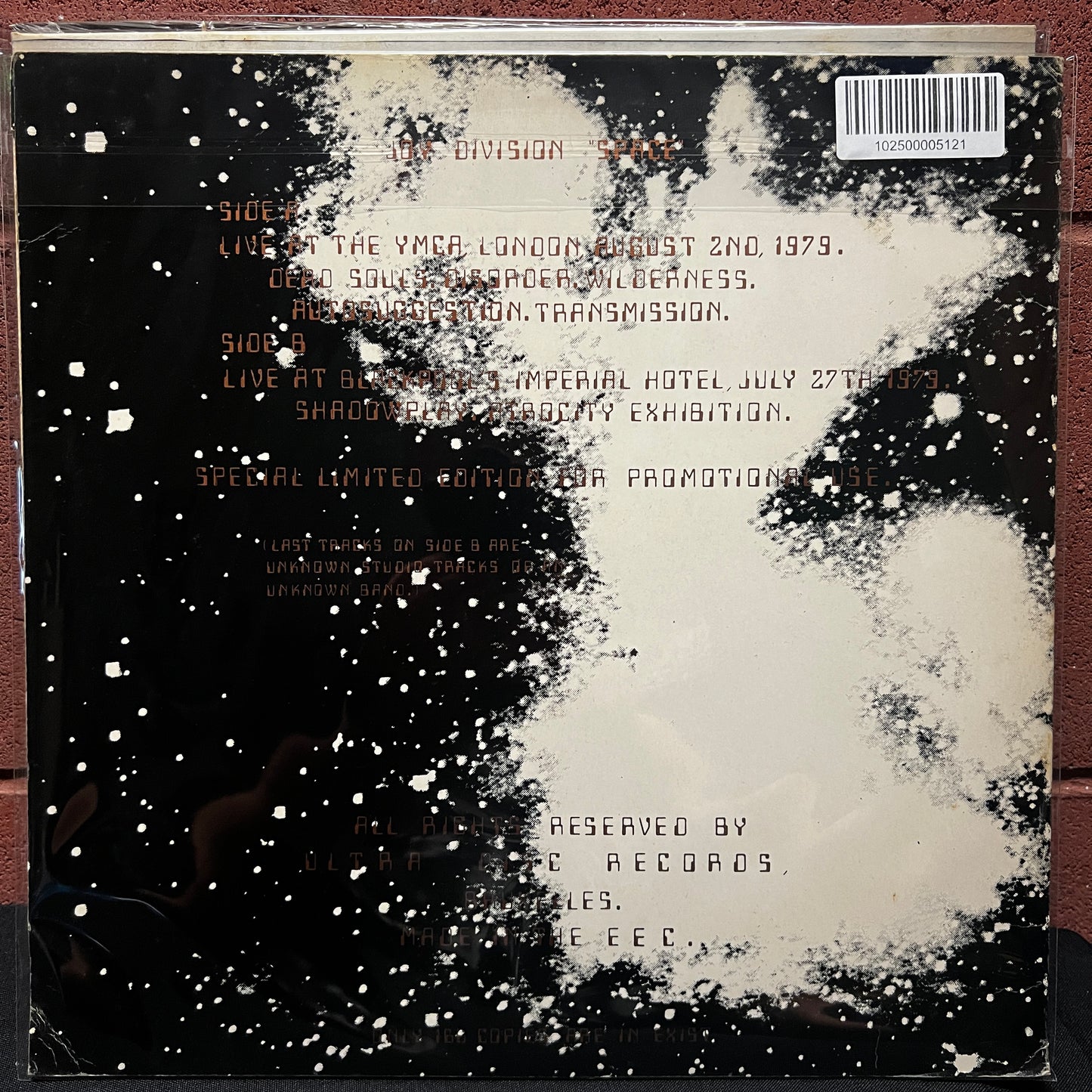 Used Vinyl: Joy Division / Orange Juice "Space" LP (Japanese Issue)