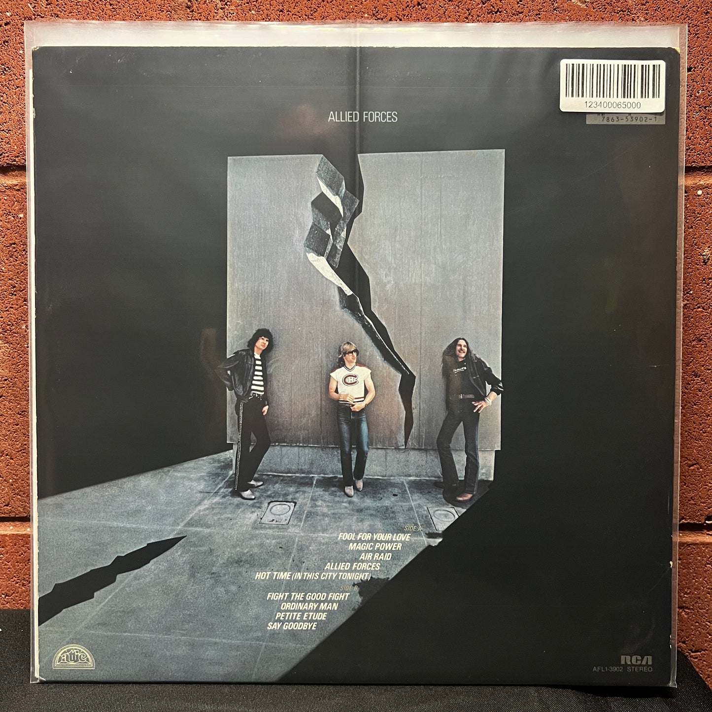 Used Vinyl: Triumph "Allied Forces" LP (1981 Press)