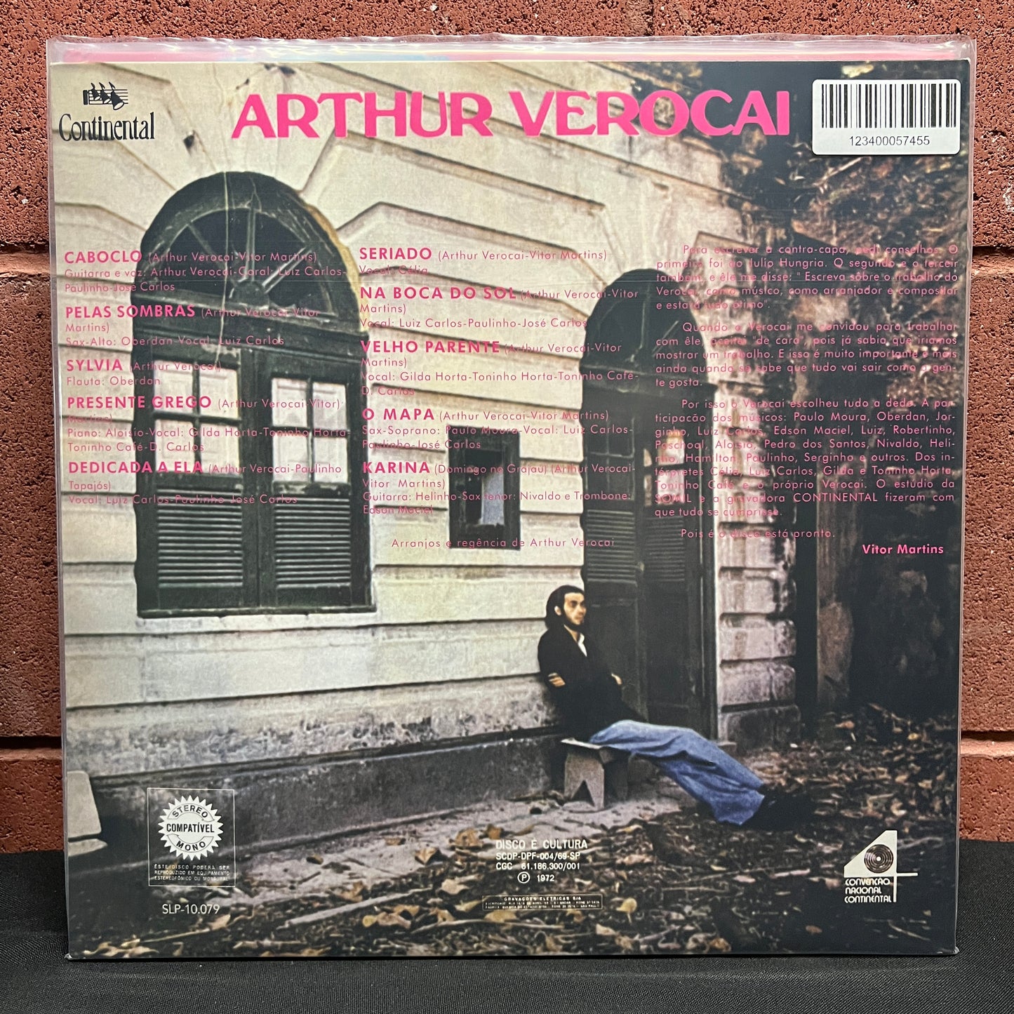 Used Vinyl: Arthur Verocai "S/T" LP (2016 Press - Red Vinyl)