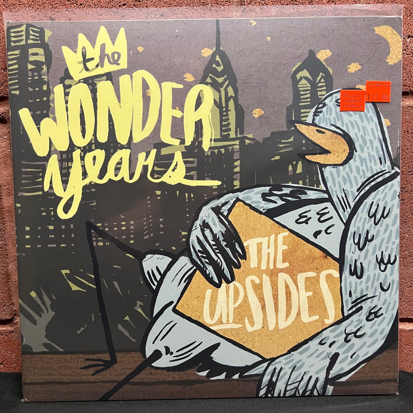 Used Vinyl: The Wonder Years "The Upsides" LP (Yellow Vinyl)
