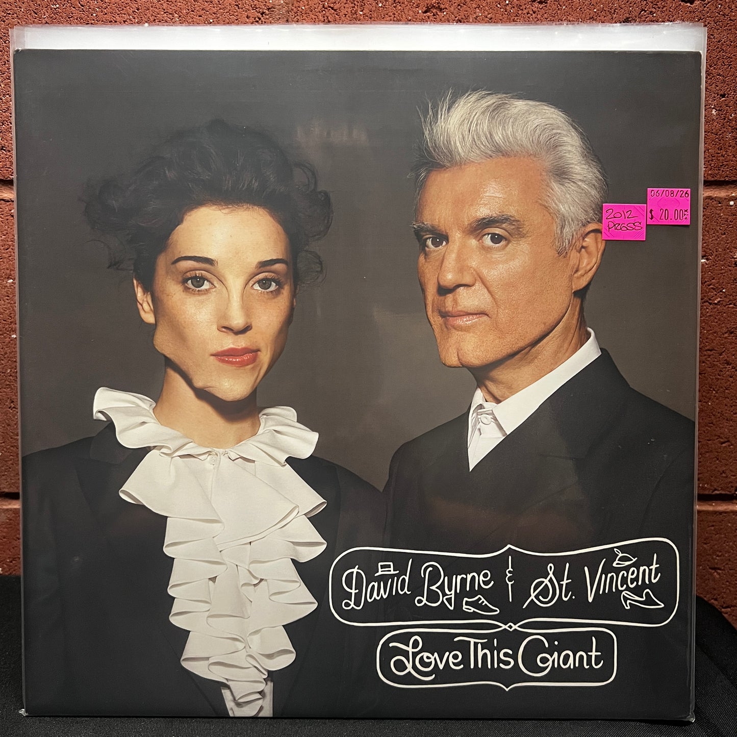 Used Vinyl: David Byrne & St. Vincent ‎"Love This Giant" LP (2012 Press)