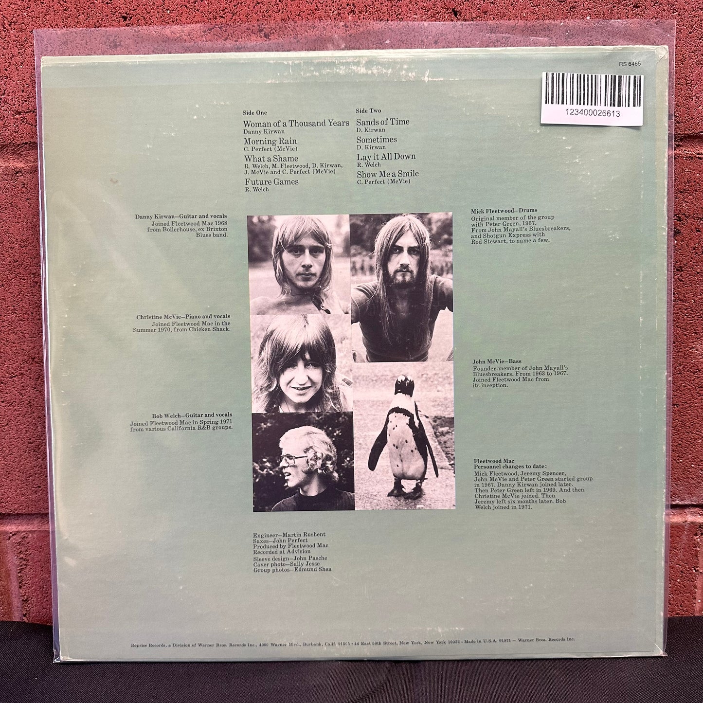 Used Vinyl:  Fleetwood Mac ”Future Games” LP