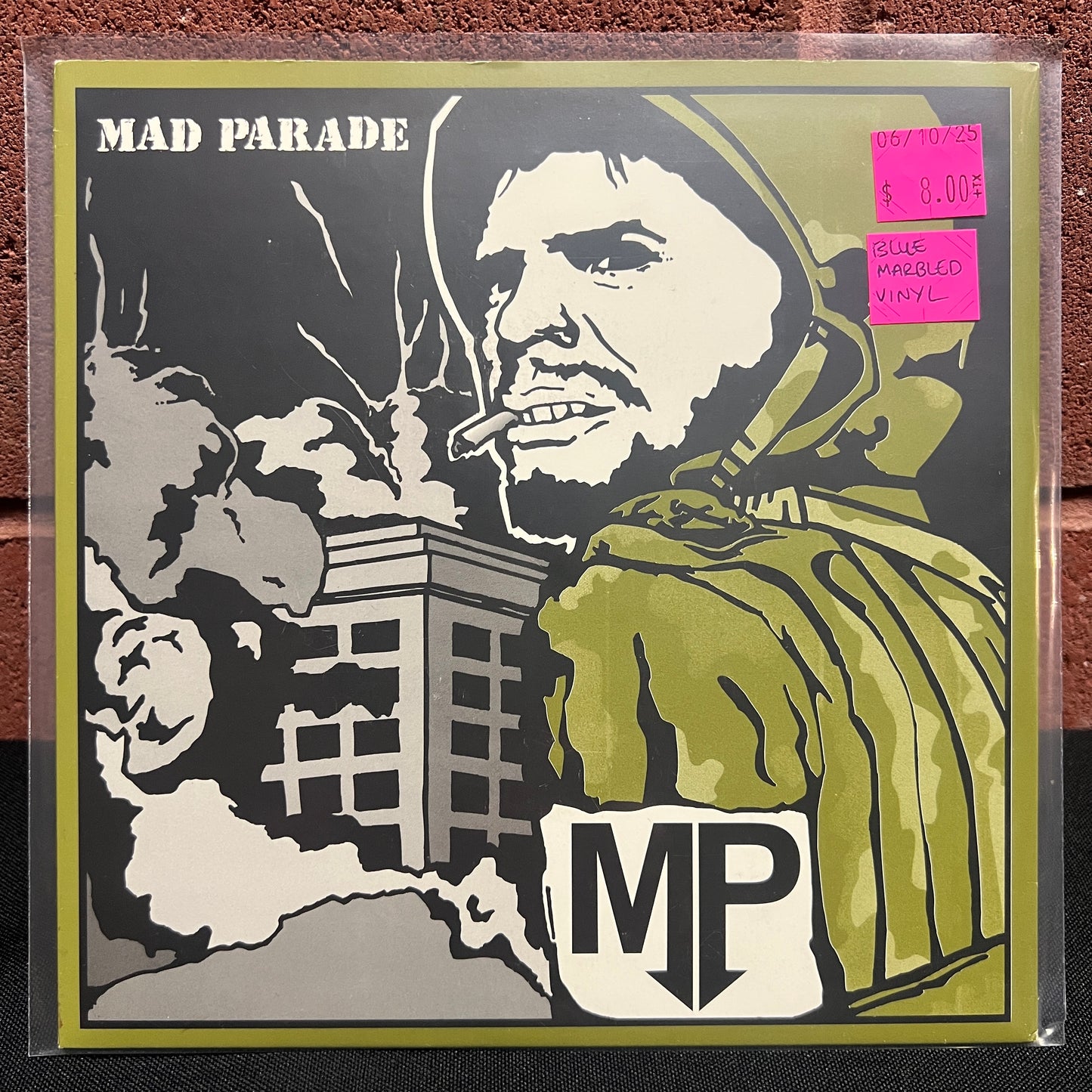 Used Vinyl: Mad Parade "MP" 7" (Blue Marbled Vinyl)