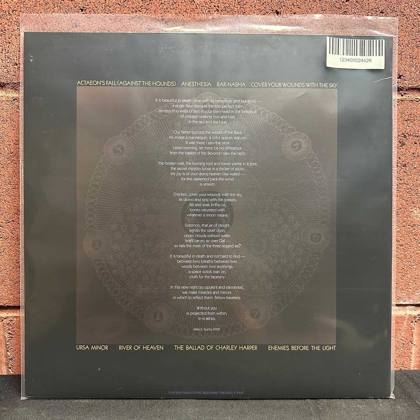 Used Vinyl:  Six Organs Of Admittance ”Luminous Night” LP