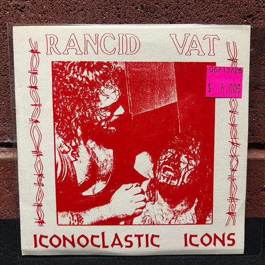 Used CD: Rancid Vat ‎"Iconoclastic Icons "The West Coast Years: 1981 - 1993" CD