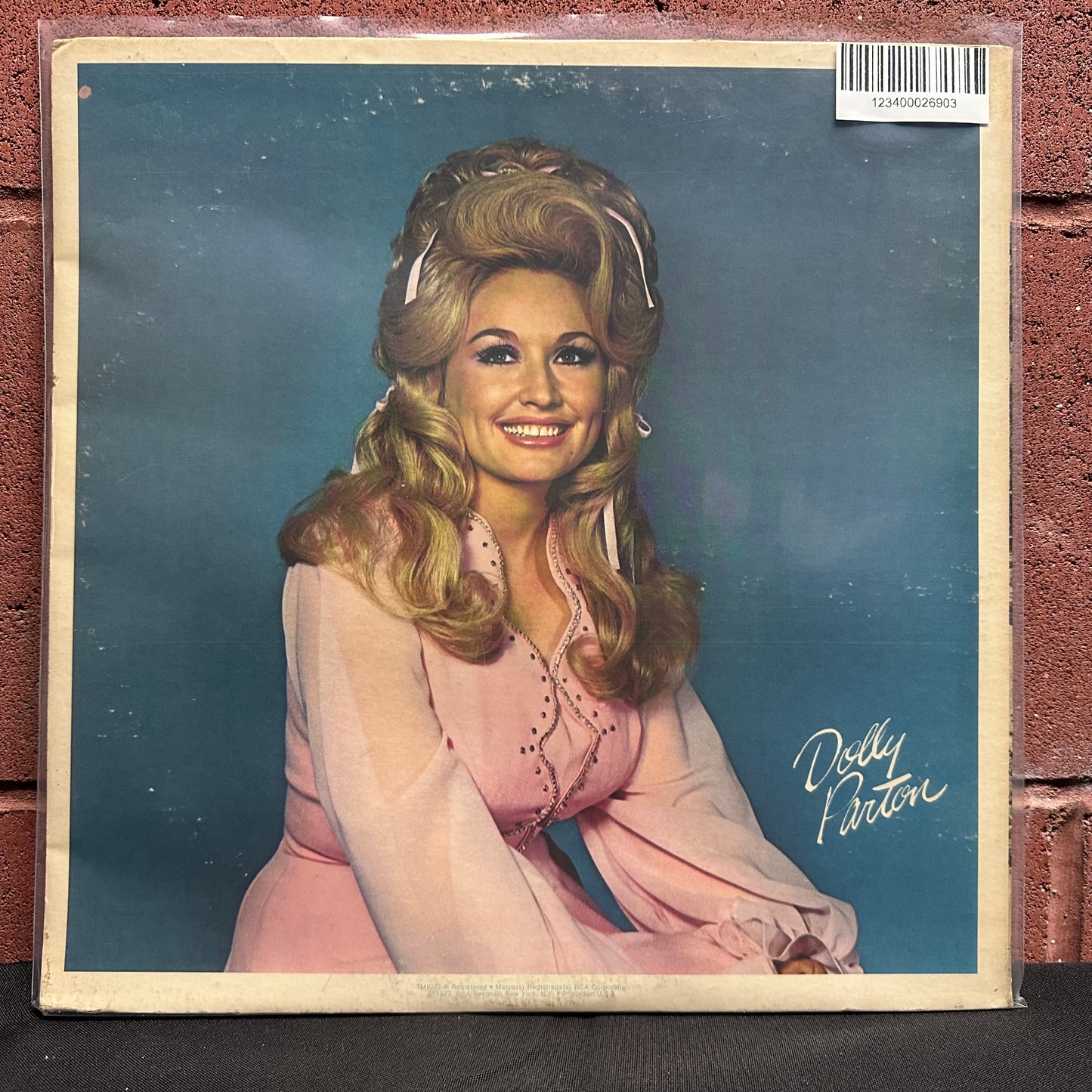 Used Vinyl:  Dolly Parton ”My Tennessee Mountain Home” LP