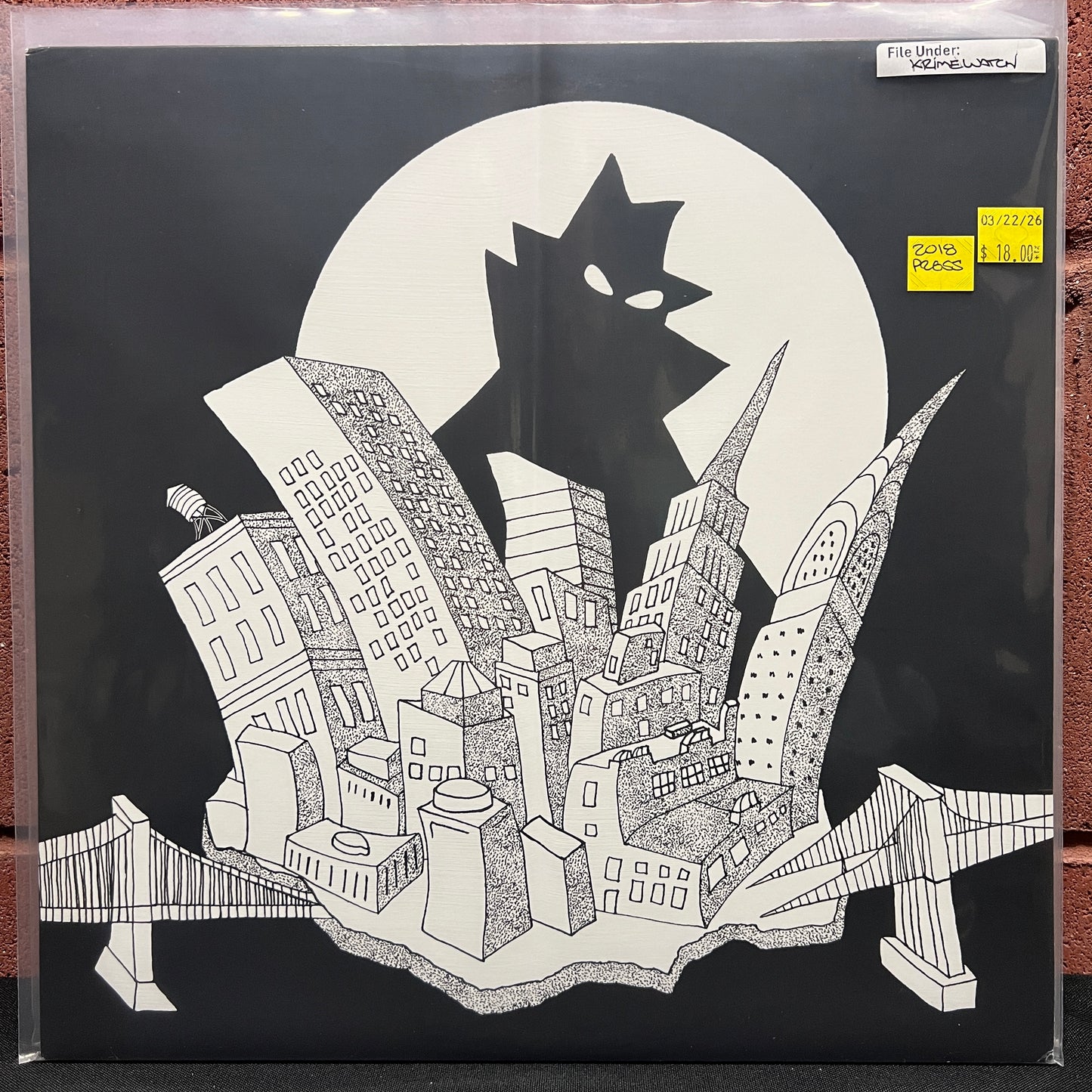 Used Vinyl: Krimewatch "S/T" LP (2018 Press)