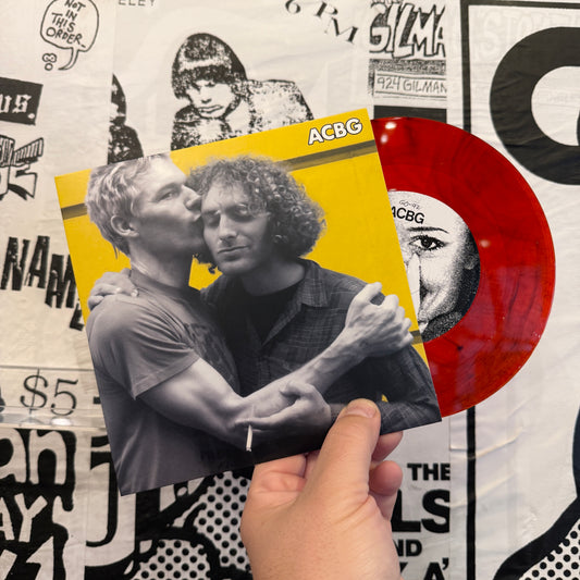AC/BG "Open Door / Queen Of Hearts" 7" (Red w/Black Smoke Color Vinyl)