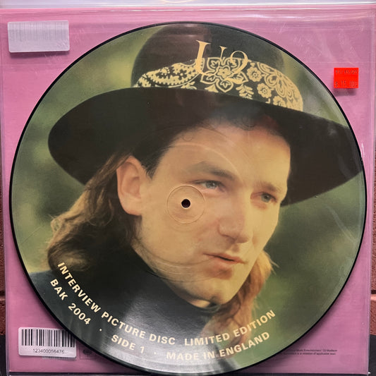 Used Vinyl: U2 "Interview" LP (UK Picture Disc)