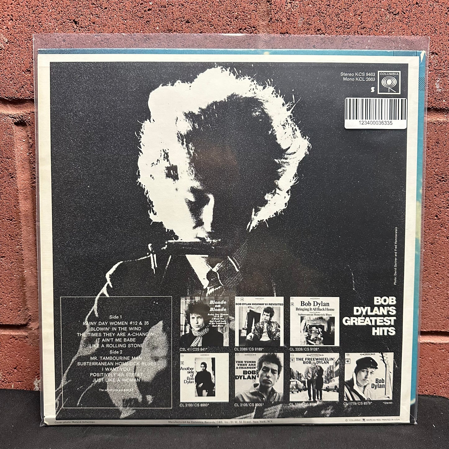 Used Vinyl:  Bob Dylan ”Bob Dylan's Greatest Hits” LP