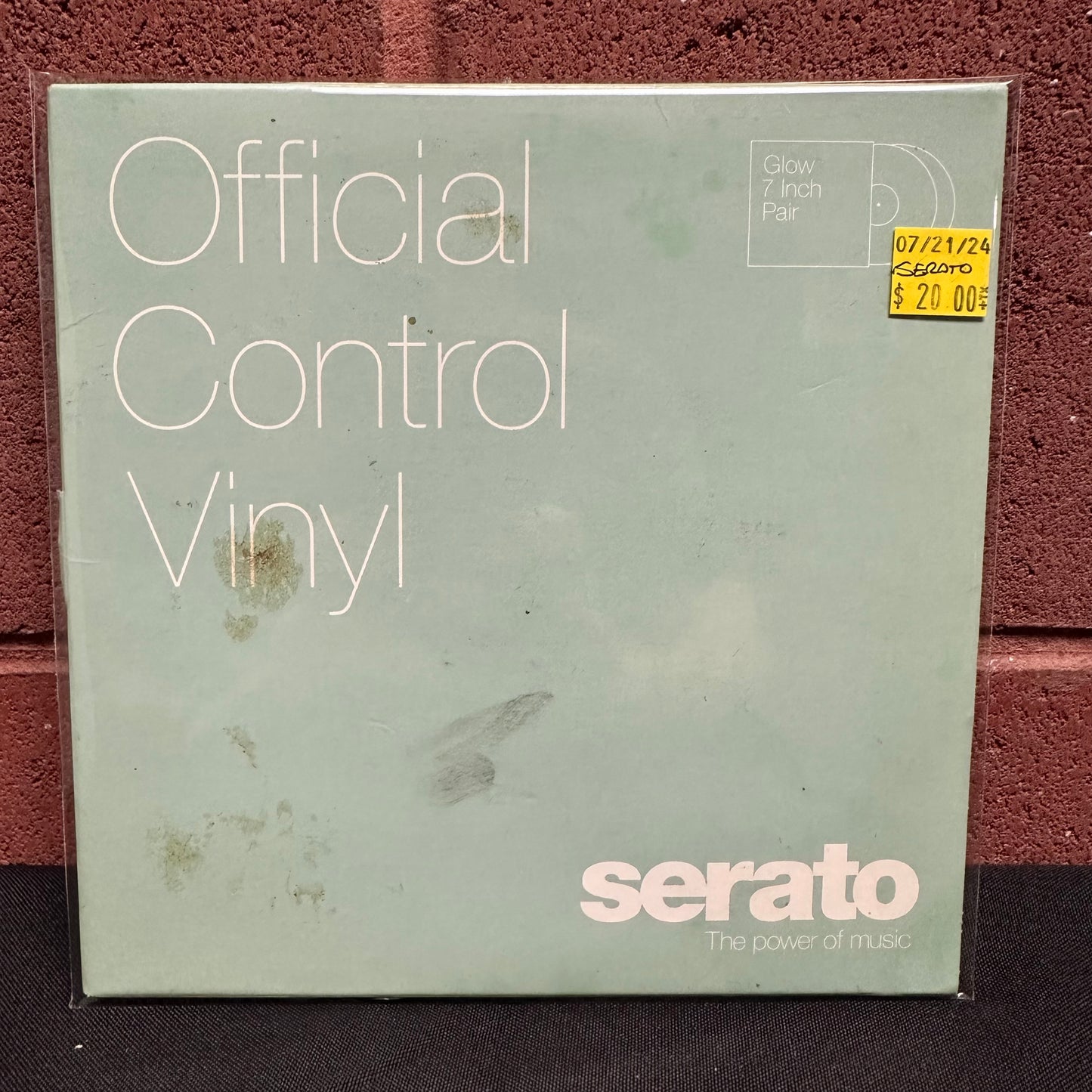 Used Vinyl:  No Artist ”Serato Official Control Vinyl - Performance Series” 2x10" (Glow in the dark splatter vinyl)