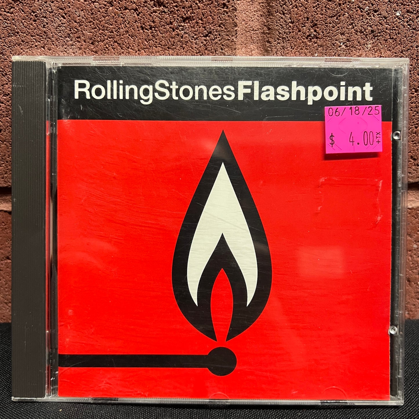 Used CD: Rolling Stones "Flashpoint" CD