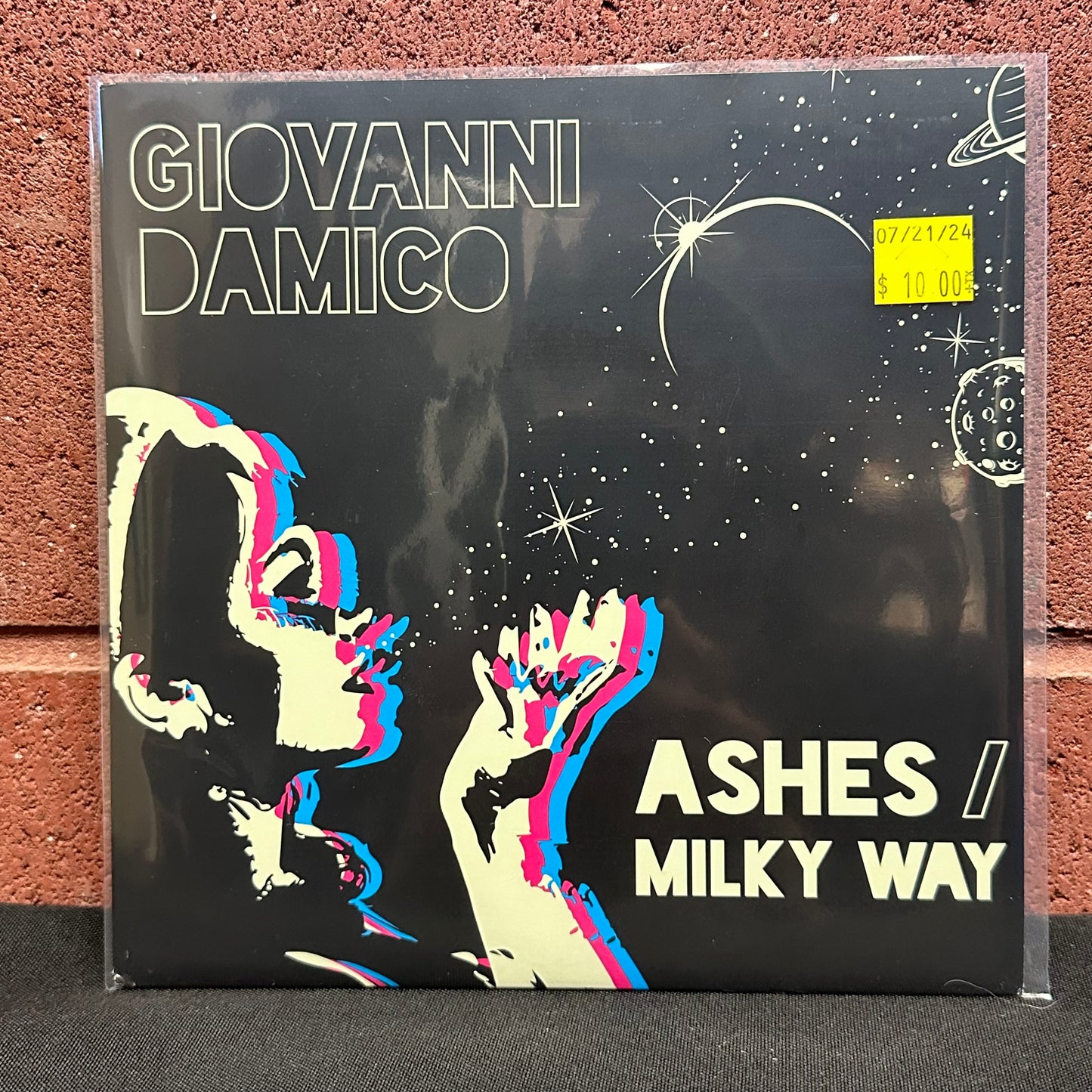 Used Vinyl:  Giovanni Damico ”Ashes” 7" (Test pressing)