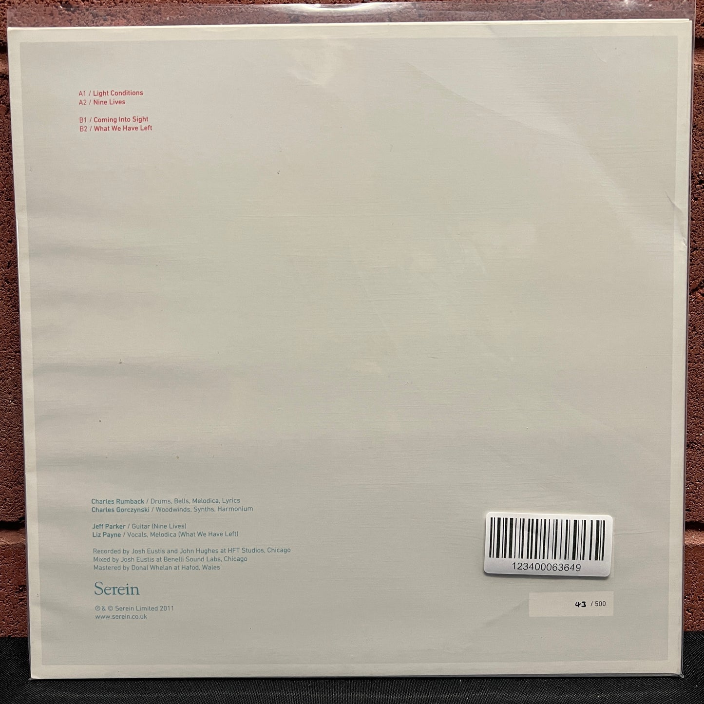 Used Vinyl: Colorlist "The Fastest Way To Become The Ocean" 10" (2011 Press)