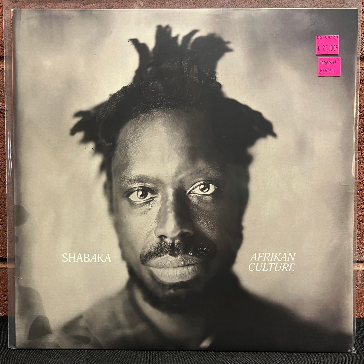 Used Vinyl: Shabaka "Afrikan Culture" 12" (Maroon Vinyl)