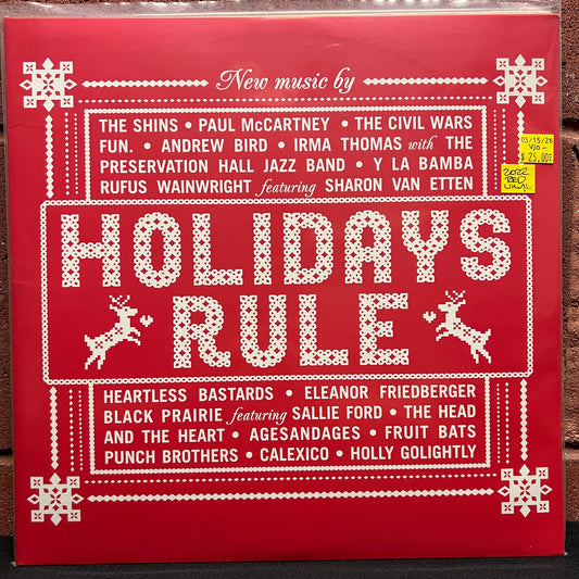 Used Vinyl: V/A - "Holidays Rule" 2xLP (2022 Press - Red Vinyl)