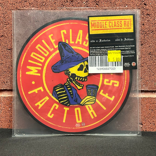 Used Vinyl:  Middle Class Rut ”Factories / Indians” 7" (Picture disc)