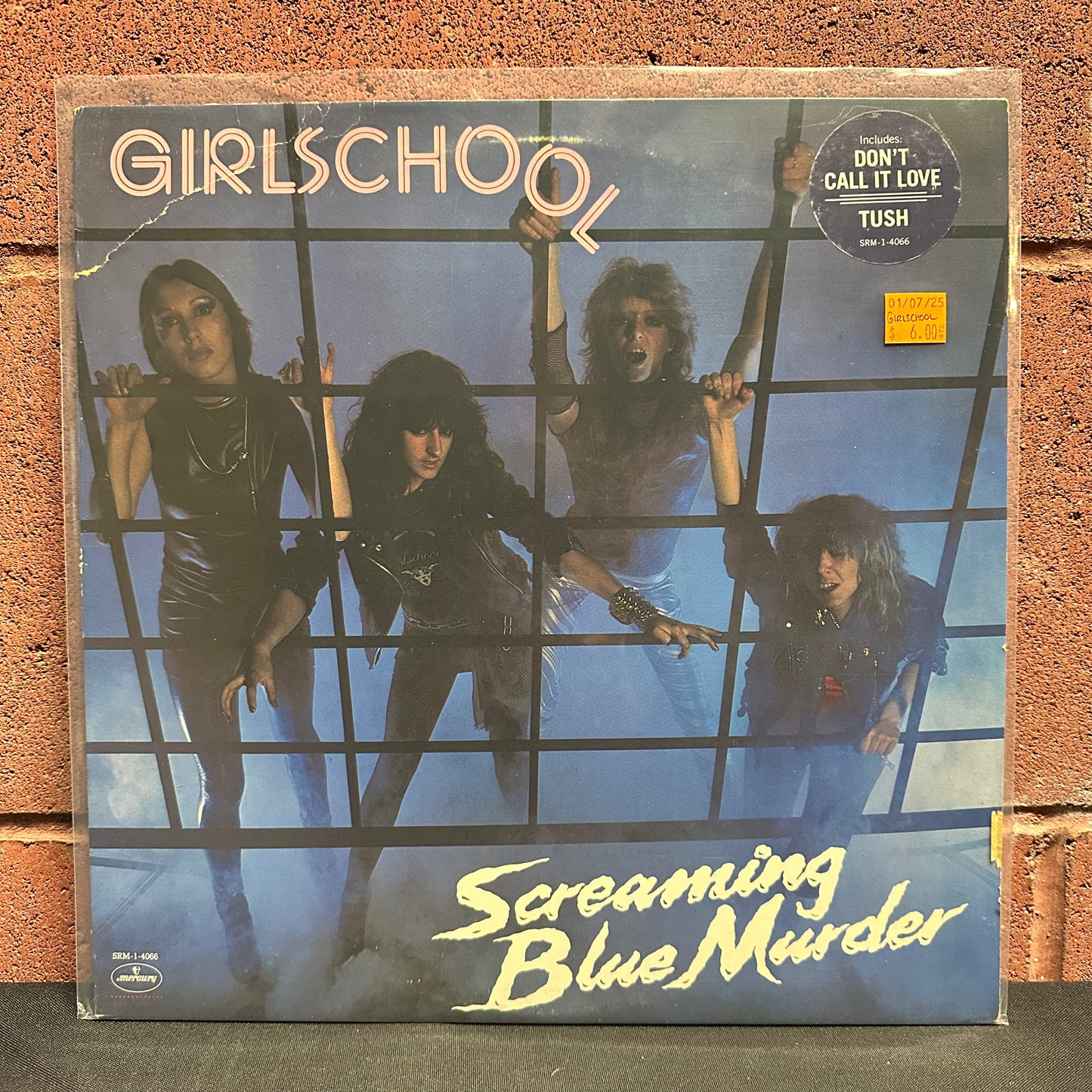 Used Vinyl: Girlschool "Screaming Blue Murder" LP