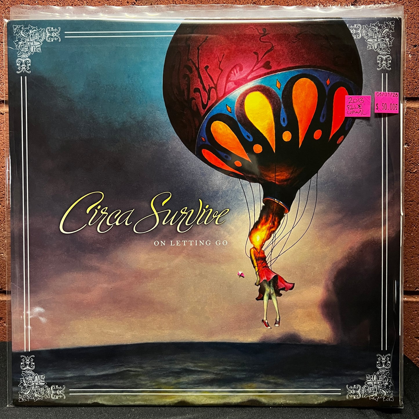 Used Vinyl: Circa Survive "On Letting Go" LP (2013 Press - Blue Vinyl)
