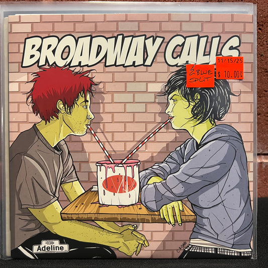 Used Vinyl: Broadway Calls / Teenage Bottlerocket "Split" 7" (Clear Blue/Light Blue Split Vinyl)