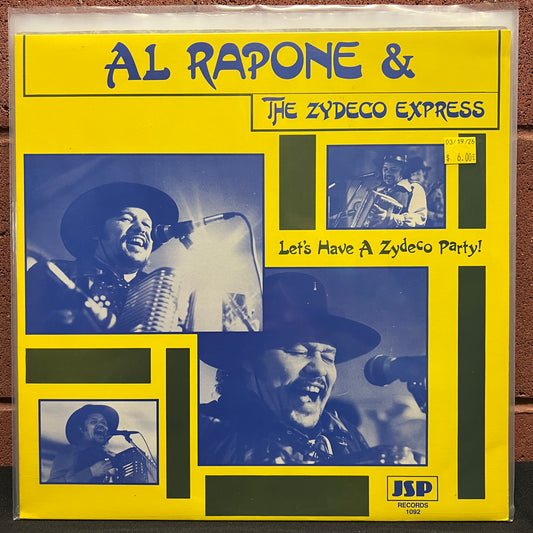 Used Vinyl: Al Rapone and the Zydeco Express "Let's Have A Zydeco Party!" LP